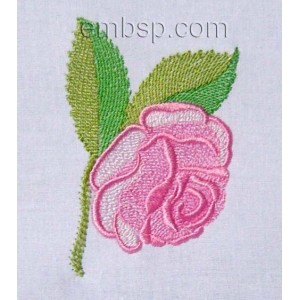 Flowers Rose Machine Embroidery Designs size 61*90mm