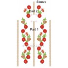Embroidered shirt "Summer Mood" flw0111_200x275 mm