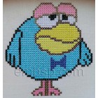 Raven Cross-stitch Machine Embroidery Designs size 90*96mm