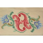 Floral pattern Cross-stitch Machine Embroidery Designs Size 266*140mm