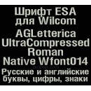 ESA Font Wfont014