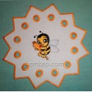 Doily "Bee" cut0048