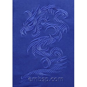Dragon Machine Embroidery Designs size 154*251mm