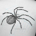 Spider Machine Embroidery Designs size 240*199mm