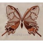 Butterfly Machine Embroidery Designs size 151*144mm