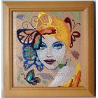 Painting «Butterfly» Machine Embroidery Designs size 159*187mm