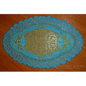 Lace Doily Machine Embroidery Designs size 266*177mm