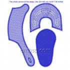 Lace Baby's Bootees fsl0041