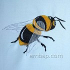 Bee (2 designs) Machine Embroidery Designs Size 129*82mm