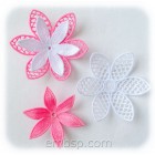 3D Lace Flower fsl0044