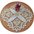 Cutwork Doily Golden patterns  Machine Embroidery Designs 400*400mm