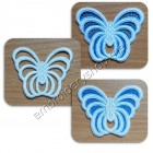 Lace Butterflies Machine Embroidery Designs (3 designs)