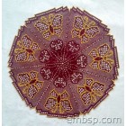 Lace Doily «Butterfly» Machine Embroidery Designs size 198*239mm
