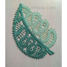 Lace Leaf Machine Embroidery Designs size 121*100mm