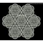 Lace Flower Doily fsl0057