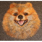 Dog Spitz Machine Embroidery Designs size 200*197mm