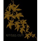 Golden Night Machine Embroidery Designs size 292*354mm