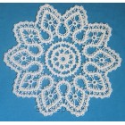 Lace Flower Machine Embroidery Designs size 197*189mm