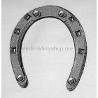 Horseshoe Machine Embroidery Designs size 136*162mm