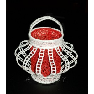 Lace Lantern Machine Embroidery Designs size 139*190mm