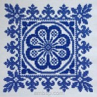 Ornament Cross-stitch Machine Embroidery Designs Size 178*178mm