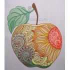 Machine embroidery design Apple of life art0028_200x244