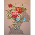 Flower Fairy Machine Embroidery Designs size 210*280mm