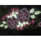 Roses flw0127, photo against the light