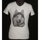 Dog Husky Machine Embroidery Designs size 200*258mm