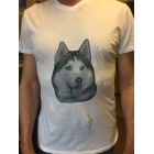 Machine embroidery design Husky dog0025