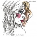 Machine embroidery design Stranger ppl0035_180x209