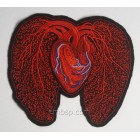 Heart Machine Embroidery Designs size 161*140mm