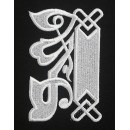 Machine embroidery design Monogram initial letter A f0041_01