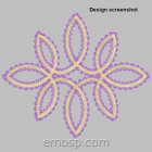 Machine embroidery design Lace element "Fidget-1" fsl0068