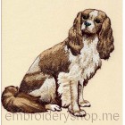 Dog Machine Embroidery Designs size 147*157mm